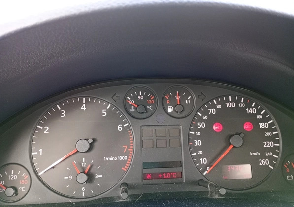 Audi A6 cena 2500 przebieg: 343678, rok produkcji 1997 z Pisz małe 254